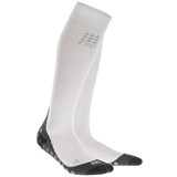 CEP GRIPTECH COMPRESSION SOCKS (W) Компрессионные гольфы для игровых видов спорта женские Белый/Черный - фото 262581