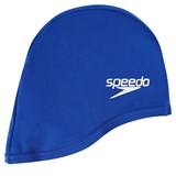 Speedo POLYESTER CAP JUNIOR Шапочка для плавания детская Синий - фото 262582