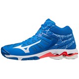 Mizuno WAVE VOLTAGE MID Кроссовки волейбольные Синий/Белый/Красный - фото 262584