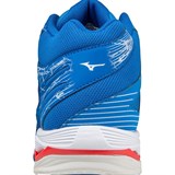 Mizuno WAVE VOLTAGE MID Кроссовки волейбольные Синий/Белый/Красный - фото 262588
