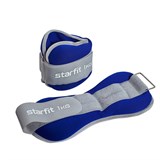 Starfit WT-502 1 кг Утяжелители универсальные Синий/Серый - фото 262680