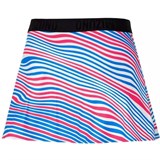 Mizuno FLYING SKIRT (W) Юбка теннисная женская Синий/Голубой/Оранжевый - фото 262747