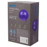 Starfit GB-109, 85 СМ, 1200 Г Фитбол антивзрыв с ручным насосом Фиолетовый - фото 262786