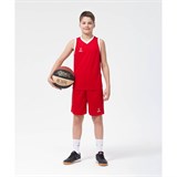 Jögel CAMP BASIC Майка баскетбольная детская Красный/Белый - фото 262798
