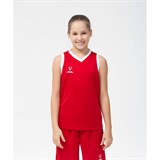 Jögel CAMP BASIC Майка баскетбольная детская Красный/Белый - фото 262802