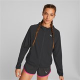 Puma LIGHTWEIGHT RUNNING JACKET (W) Ветровка беговая женская Черный - фото 262886