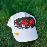 Wondertrail RUSH CLASSIC Кепка беговая Белый/Черный/Красный - фото 262982