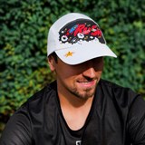 Wondertrail RUSH CLASSIC Кепка беговая Белый/Черный/Красный - фото 262983