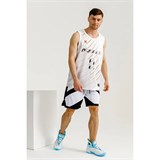 Anta KLAY THOMPSON Майка баскетбольная Белый/Оранжевый - фото 263016