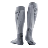 CEP COLD WEATHER TALL COMPRESSION SOCKS (W) Компрессионные гольфы с шерстью мериноса для бега женские Серый - фото 263031