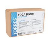 Torres YL8005 Блок для йоги Пудровый - фото 263036