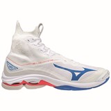 Mizuno WAVE LIGHTNING NEO Кроссовки волейбольные Белый/Розовый/Синий - фото 263168