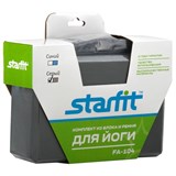 Starfit FA-104 Комплект из блока и ремня для йоги Серый - фото 263190
