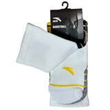 Anta BASKETBALL (892411335-2) Носки баскетбольные Белый/Темно-синий/Желтый - фото 263243