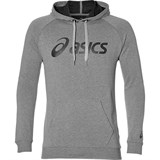 Asics BIG ASICS OTH HOODIE Толстовка беговая с капюшоном Серый/Черный - фото 263245