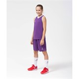 Jögel CAMP BASIC Шорты баскетбольные детские Фиолетовый/Белый - фото 263365