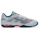 Mizuno WAVE EXCEED LIGHT AC Кроссовки теннисные Белый/Синий/Оранжевый - фото 263501