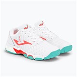 Joma IMPULSE (W) Кроссовки волейбольные женские Белый/Розовый/Голубой - фото 263510