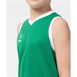 Jögel CAMP BASIC Майка баскетбольная детская Зеленый/Белый - фото 263595
