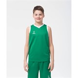 Jögel CAMP BASIC Майка баскетбольная детская Зеленый/Белый - фото 263596