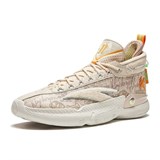 Anta KLAY THOMPSON KT9 "ROCCO" Кроссовки баскетбольные Бежевый/Оранжевый - фото 263693