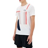 CEP RUN SHORT SLEEVE SHIRT Футболка беговая Белый/Оранжевый - фото 263862