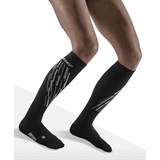 CEP SKI THERMO TALL COMPRESSION SOCKS (W) Компрессионные гольфы для катания на лыжах женские Черный/Белый - фото 263902