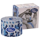 CureTape ART CAMO 5см×5м Кинезиотейп Белый/Синий/Голубой - фото 263908