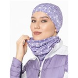 Moax TISTA WARM Шарф-снуд Лавандовый - фото 263995