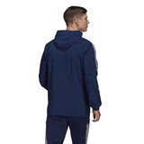 Adidas TIRO 21 Куртка ветрозащитная Темно-синий/Белый - фото 264065