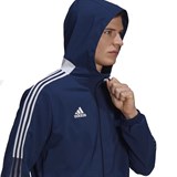 Adidas TIRO 21 Куртка ветрозащитная Темно-синий/Белый - фото 264068
