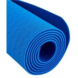 Starfit FM-201 TPE 183X61X0,6 СМ Коврик для йоги и фитнеса Синий/Темно-синий - фото 264125