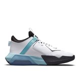 Nike AIR ZOOM CROSSOVER Кроссовки баскетбольные детские Белый/Черный/Голубой - фото 264173