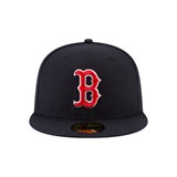 New Era 59FIFTY BOSTON RED SOX AUTHENTIC Бейсболка Черный/Красный - фото 264180