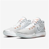 Nike KD TREY 5 VIII Кроссовки баскетбольные Серый/Оранжевый - фото 264283