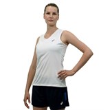 Asics SS TEE INDOOR (W) Футболка игровая волейбольная женская Красный - фото 264328
