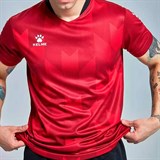 Kelme SHORT SLEEVE FOOTBALL SET (8251ZB1003-603) Форма футбольная Бордовый/Черный - фото 264376