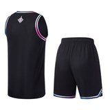 Li-Ning ATTITUDE IS ALL Форма баскетбольная Черный/Белый - фото 264406