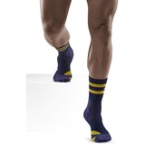 CEP HIKING 80S MID CUT COMPRESSION SOCKS Компрессионные носки Темно-синий/Желтый - фото 264466