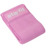 Starfit ES-204 Мини-эспандер низкая нагрузка текстиль Розовый пастель - фото 264504