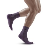 CEP REFLECTIVE MID CUT COMPRESSION SOCKS Компрессионные носки Фиолетовый - фото 264511
