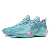 Li-Ning WADE FISSION 8 "MIAMI" Кроссовки баскетбольные Голубой/Розовый - фото 264520
