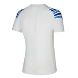 Mizuno SHADOW TEE Футболка теннисная Белый/Синий - фото 264529
