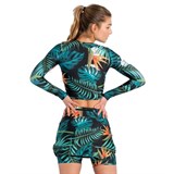 Slavi SKIRT WITH SHORTS JUNGLE Юбка-шорты женская Темно-синий/Голубой - фото 264554