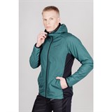 Nordski HYBRID WARM ALPINE GREEN/BLACK Куртка спортивная Зеленый/Черный - фото 264577