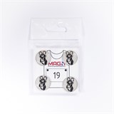 Magni ОЛИМПИЙСКИЙ МИШКА Магнитные держатели спортивных номеров - фото 264595