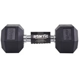 Starfit DB-301 9 КГ Гантель обрезиненная Черный - фото 264701