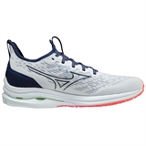 Mizuno WAVE RIDER NEO 2 Кроссовки беговые Белый/Темно-синий/Розовый - фото 264711