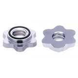 Starfit CORE BB-103 Гриф для штанги прямой 150 см, d=25 мм, металлический с замками - фото 264727