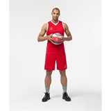 Jögel CAMP BASIC Шорты баскетбольные Красный/Белый - фото 264839